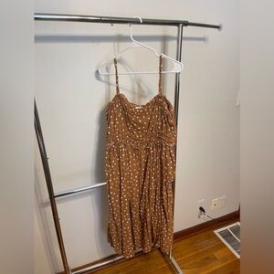 Maurice’s dress, brown dress, tan dress, size xl, great condition